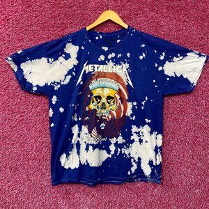 Metallica Vertigo You Will Be Rock Bleach Tie Dye T-Shirt XL